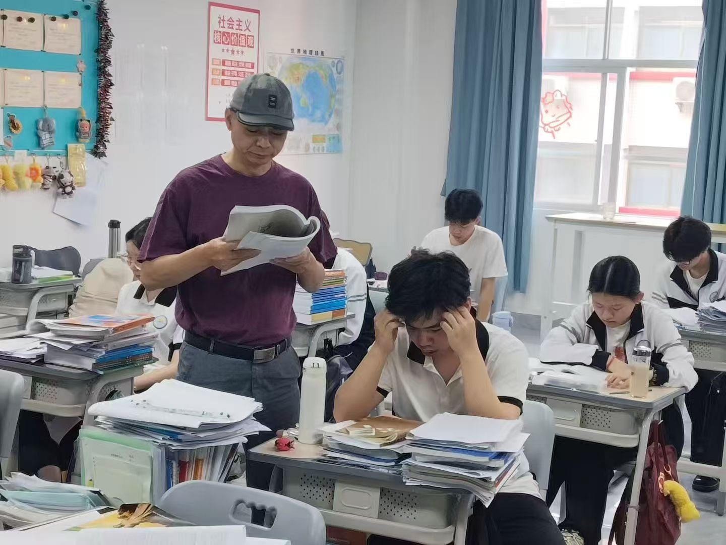 课堂学习现场